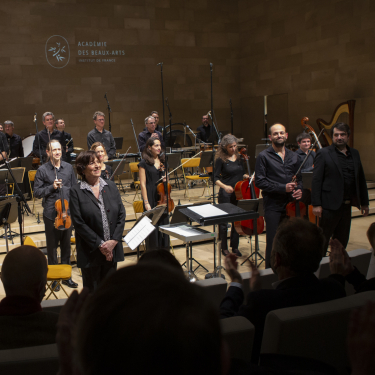 Edith Canat de Chizy, l'Ensemble Orchestral Contemporain dirigé par Bruno Mantovani