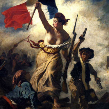 La liberté guidant le peuple, Delacroix