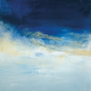 Zao Wou-Ki, "Le vent pousse la mer"