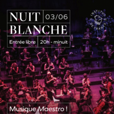 affiche Nuit blanche 2023