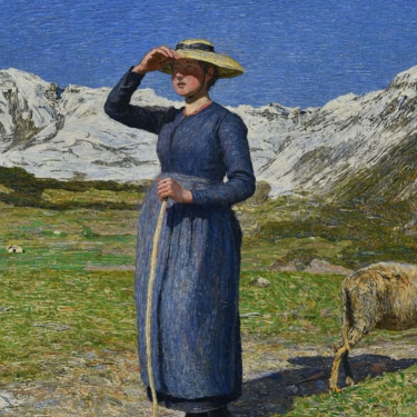 Giovanni Segantini, exposition au Musée Marmottan Monet