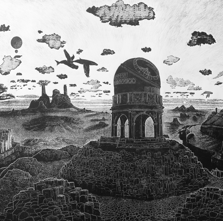 Ade Adesina, lauréat du Prix de Gravure Mario Avati – Académie des beaux-arts 2023