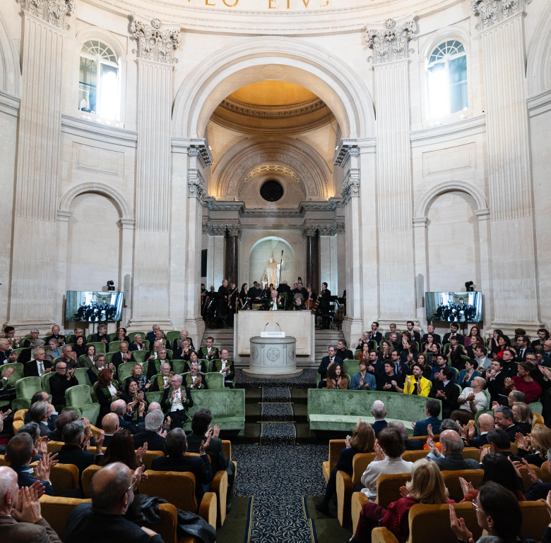Séance solennelle de l'Académie des beaux-arts