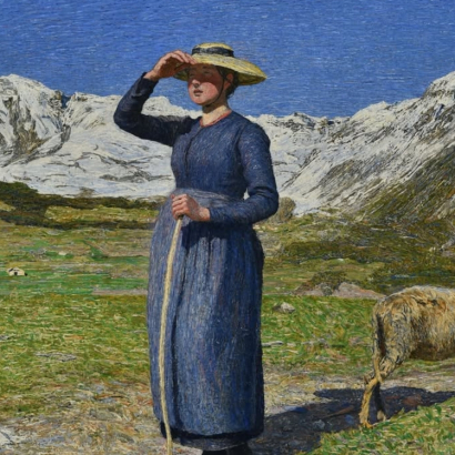 Giovanni Segantini, exposition au Musée Marmottan Monet