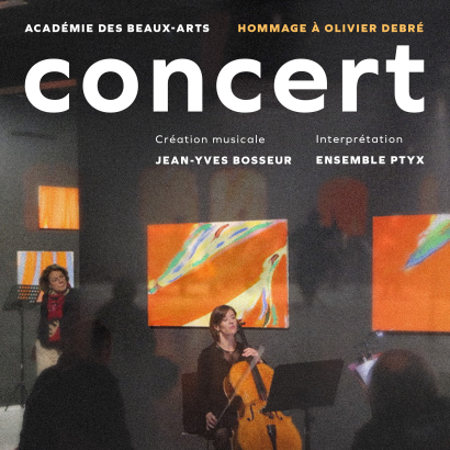 affiche concert-hommage Olivier Debré